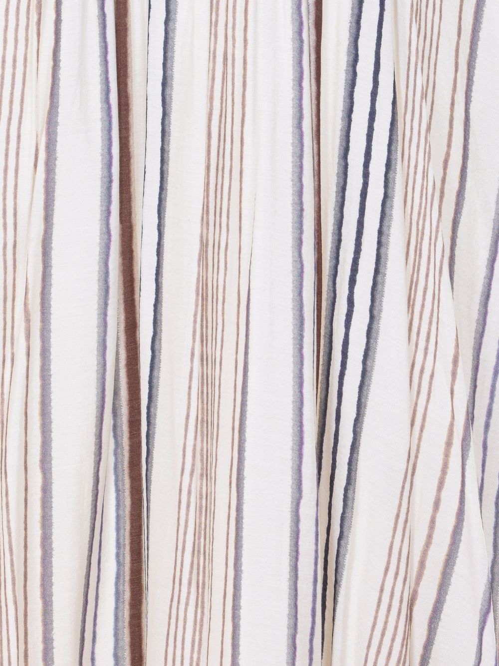 ELEH White Striped Spaghetti Straps Dresses