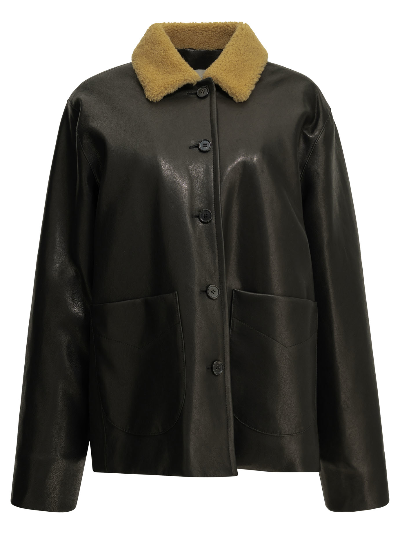 Khaite "Wilson" Leather Jacket