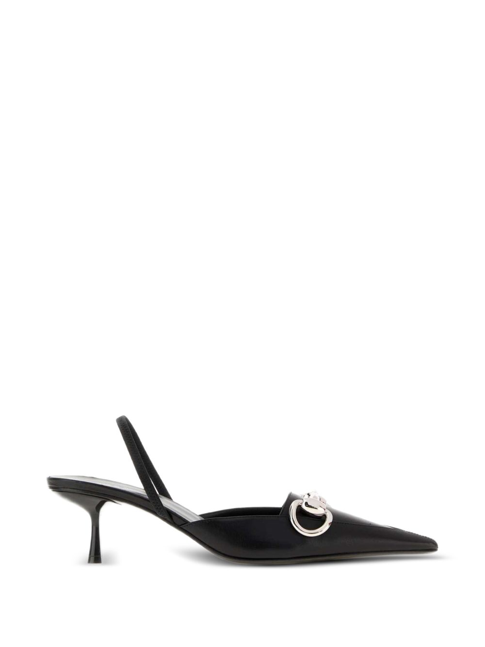 Gucci With Heel In Black Buffalo
