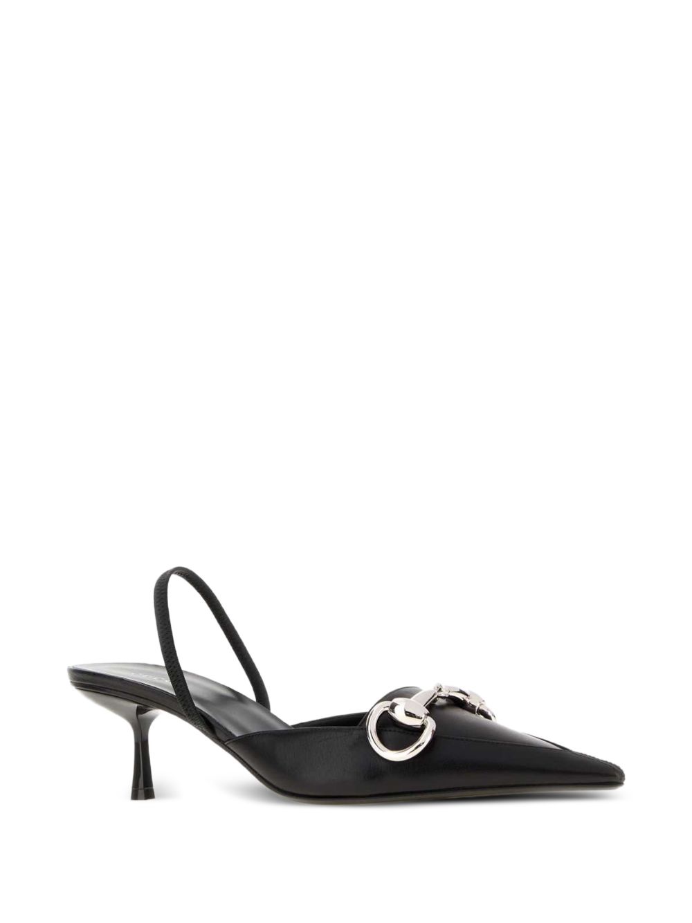 Gucci With Heel In Black Buffalo