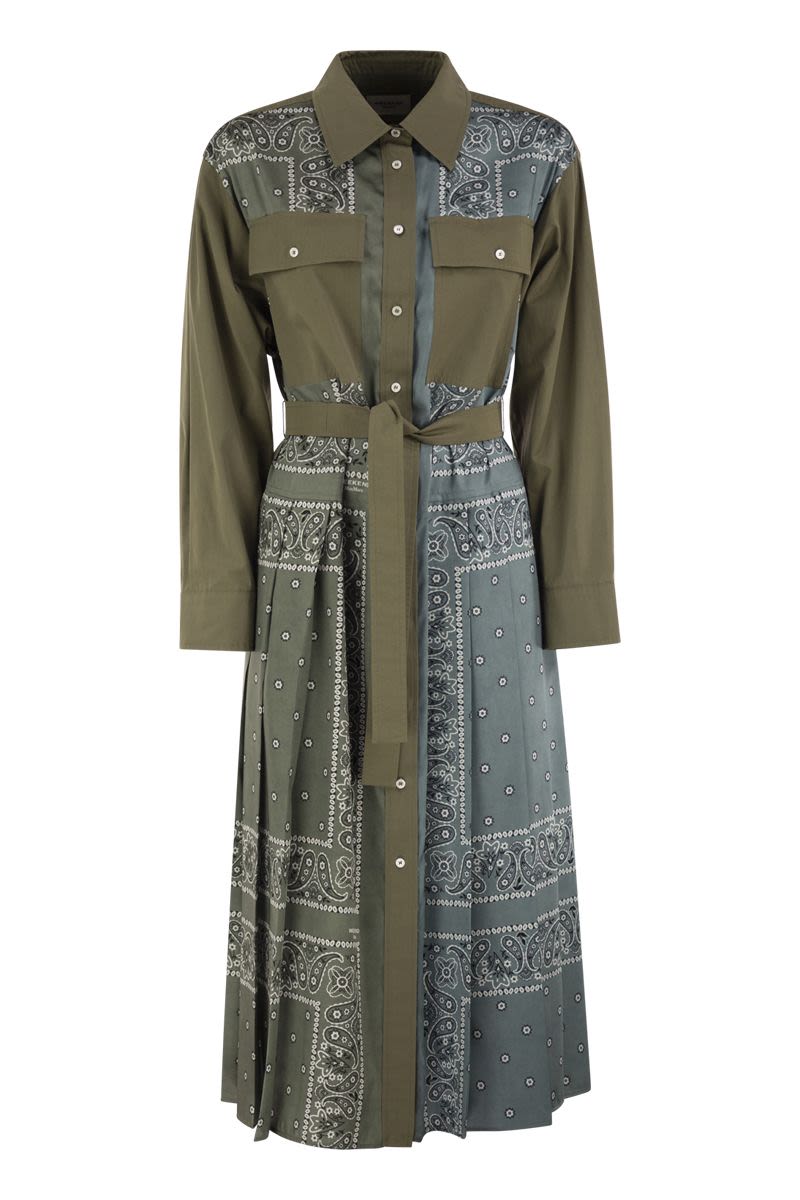 Weekend Max Mara Wkdmanto - Bandana-Print Shirt Dress