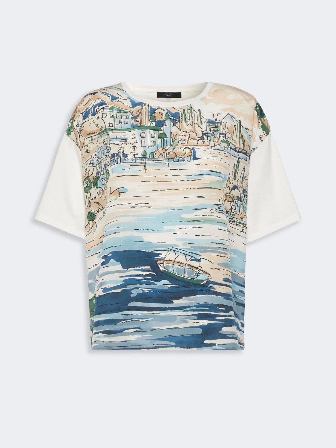 Weekend Max Mara Wkdterzo Body-Top Light Blue