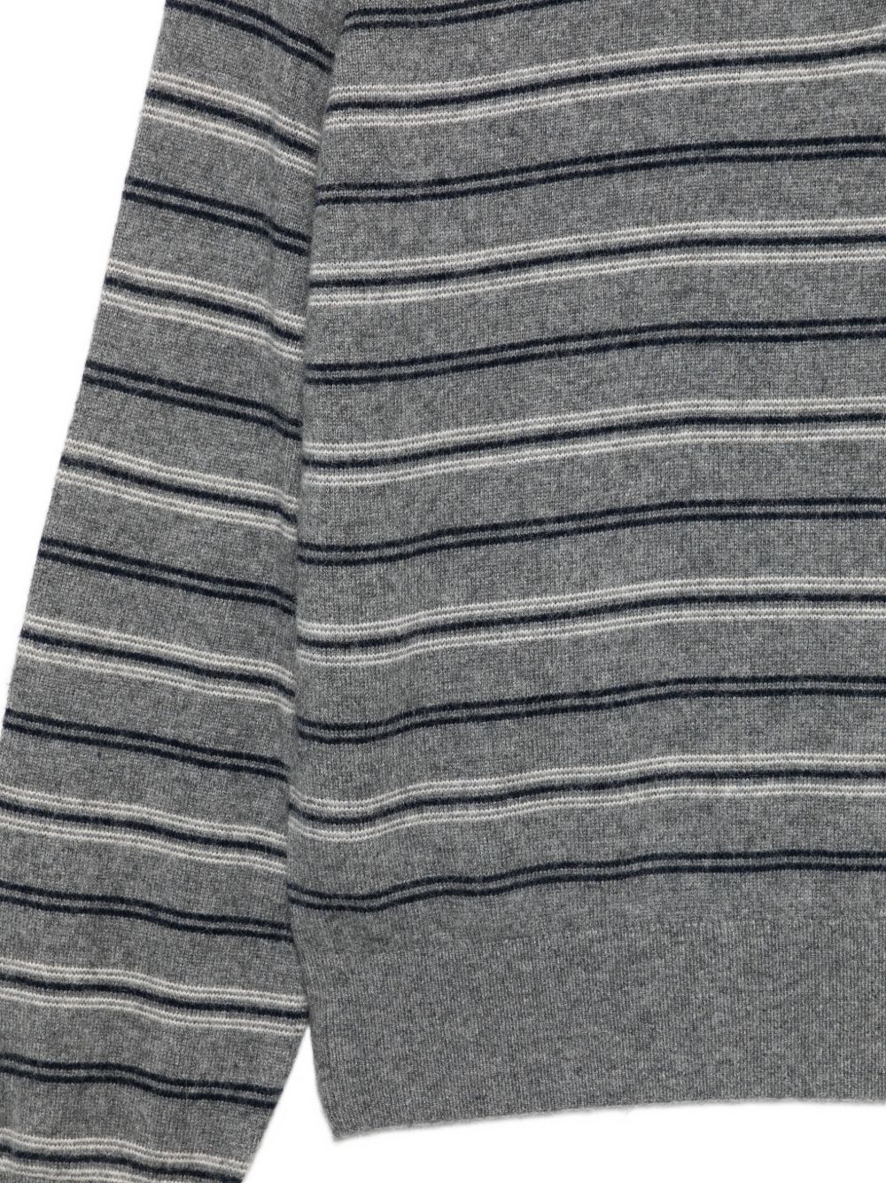 Dunst Wool Blend Striped Polo Shirt