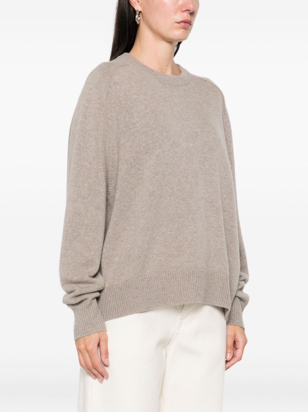 Soft Goat Wool Crewneck Jumper
