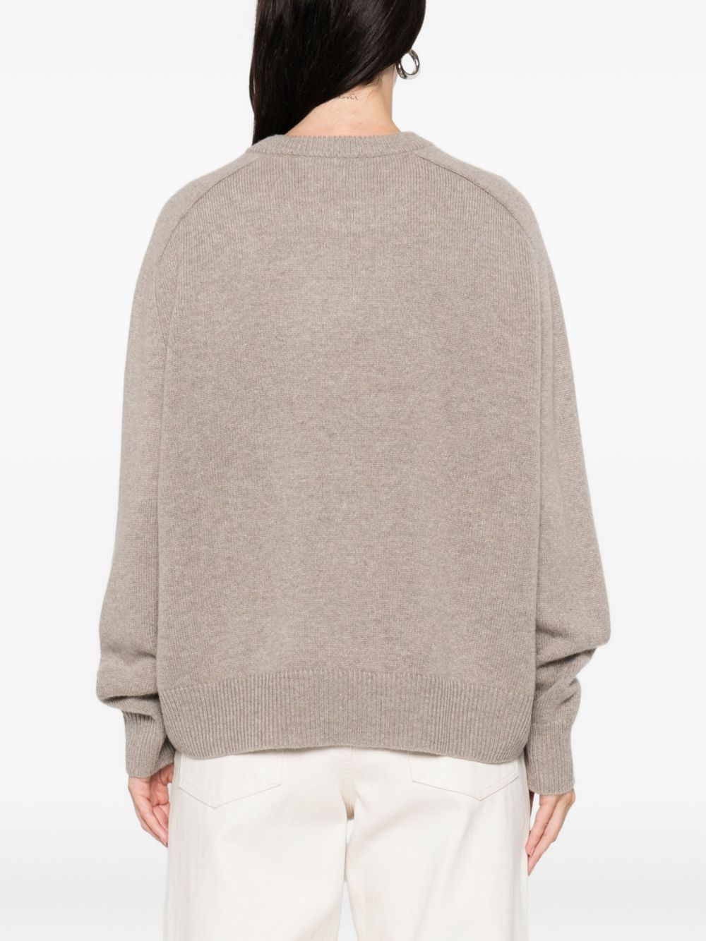 Soft Goat Wool Crewneck Jumper