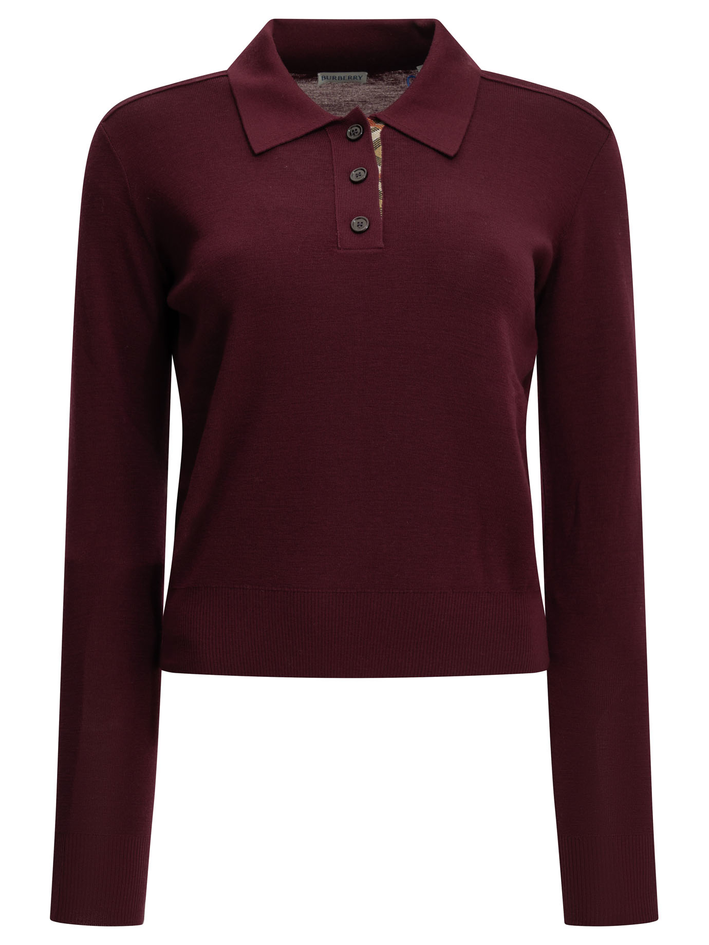 Burberry Wool Polo Sweater