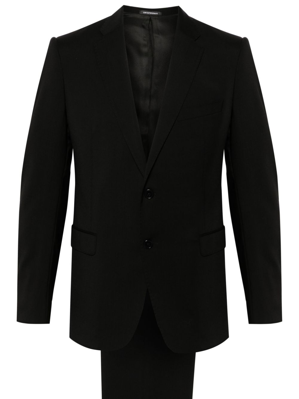 Emporio Armani Wool Single-Breasted Suit