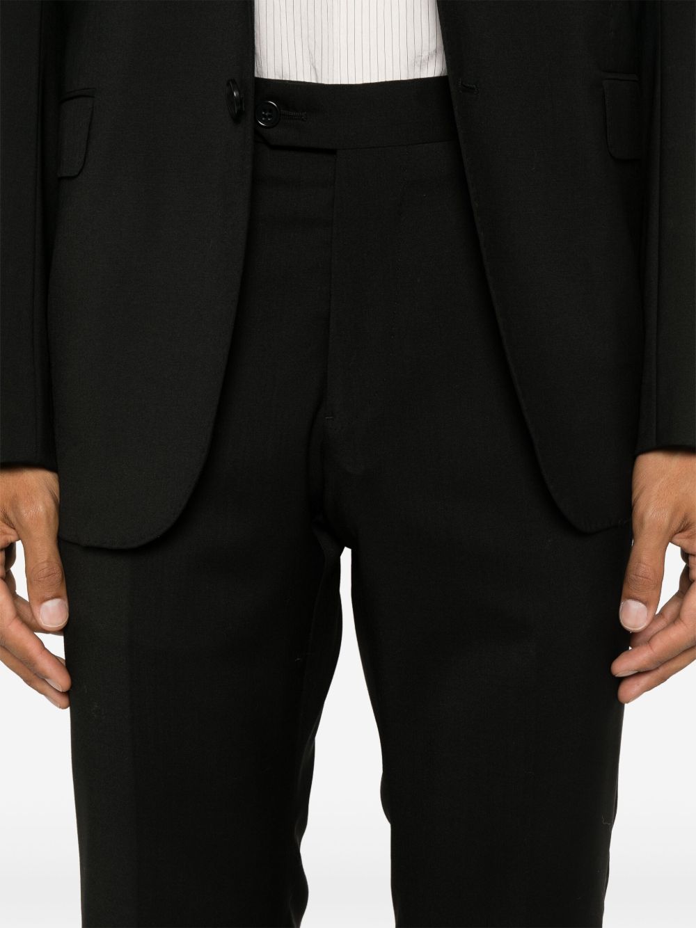 Emporio Armani Wool Single-Breasted Suit