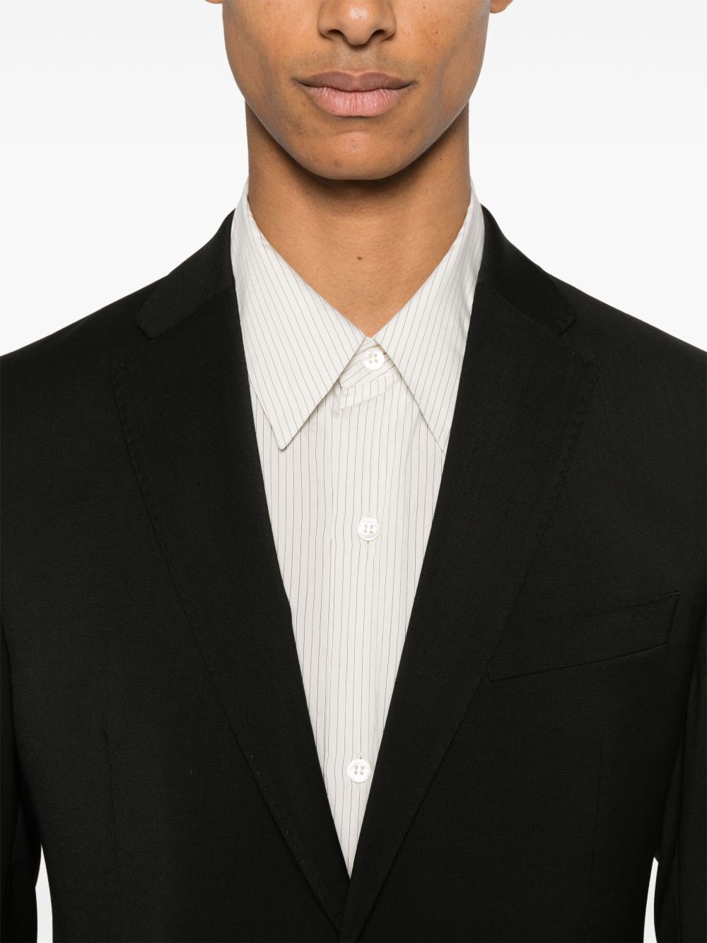 Emporio Armani Wool Single-Breasted Suit