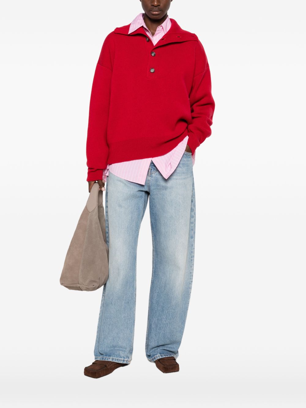 Ami paris Wool Turtle-Neck Sweater
