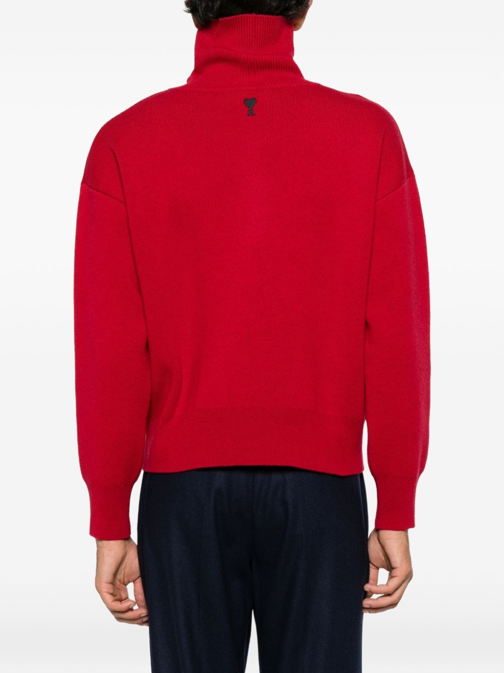 Ami paris Wool Turtle-Neck Sweater
