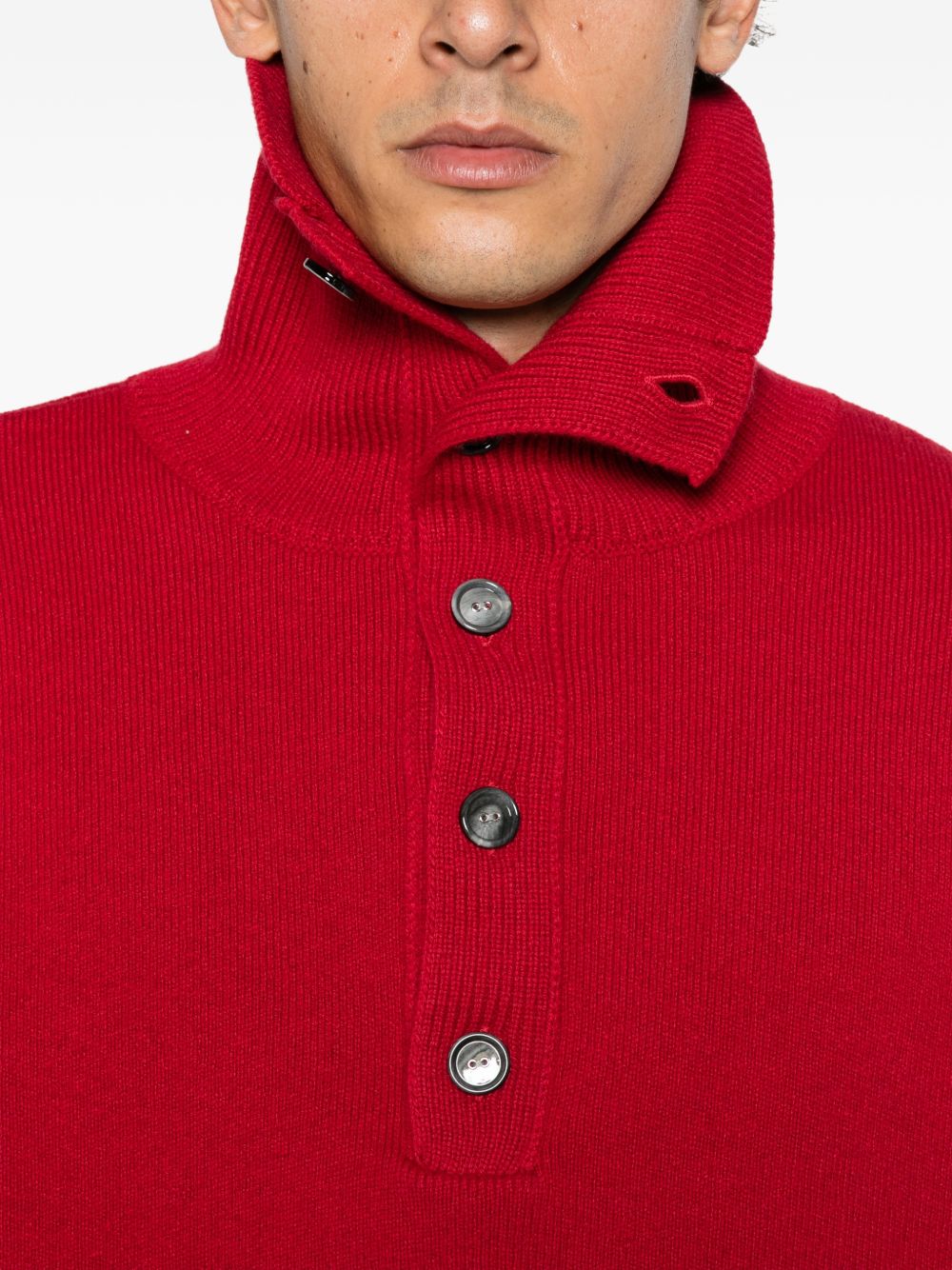 Ami paris Wool Turtle-Neck Sweater