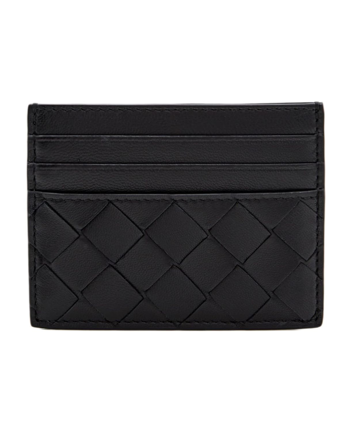 Bottega Veneta Woven Leather Card Case