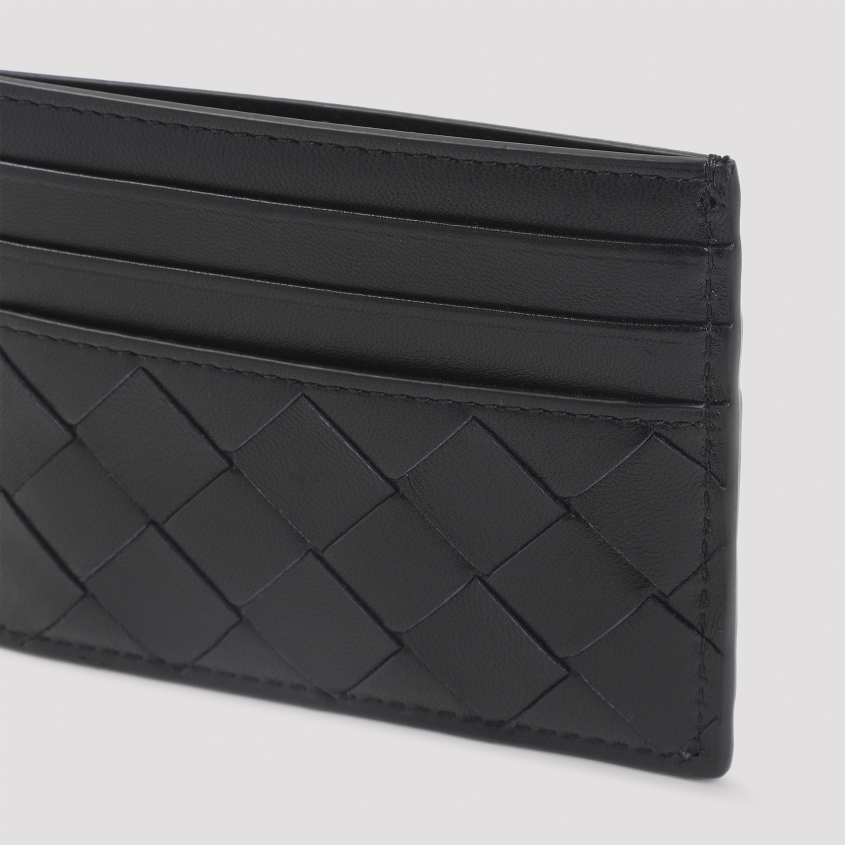 Bottega Veneta Woven Leather Card Case