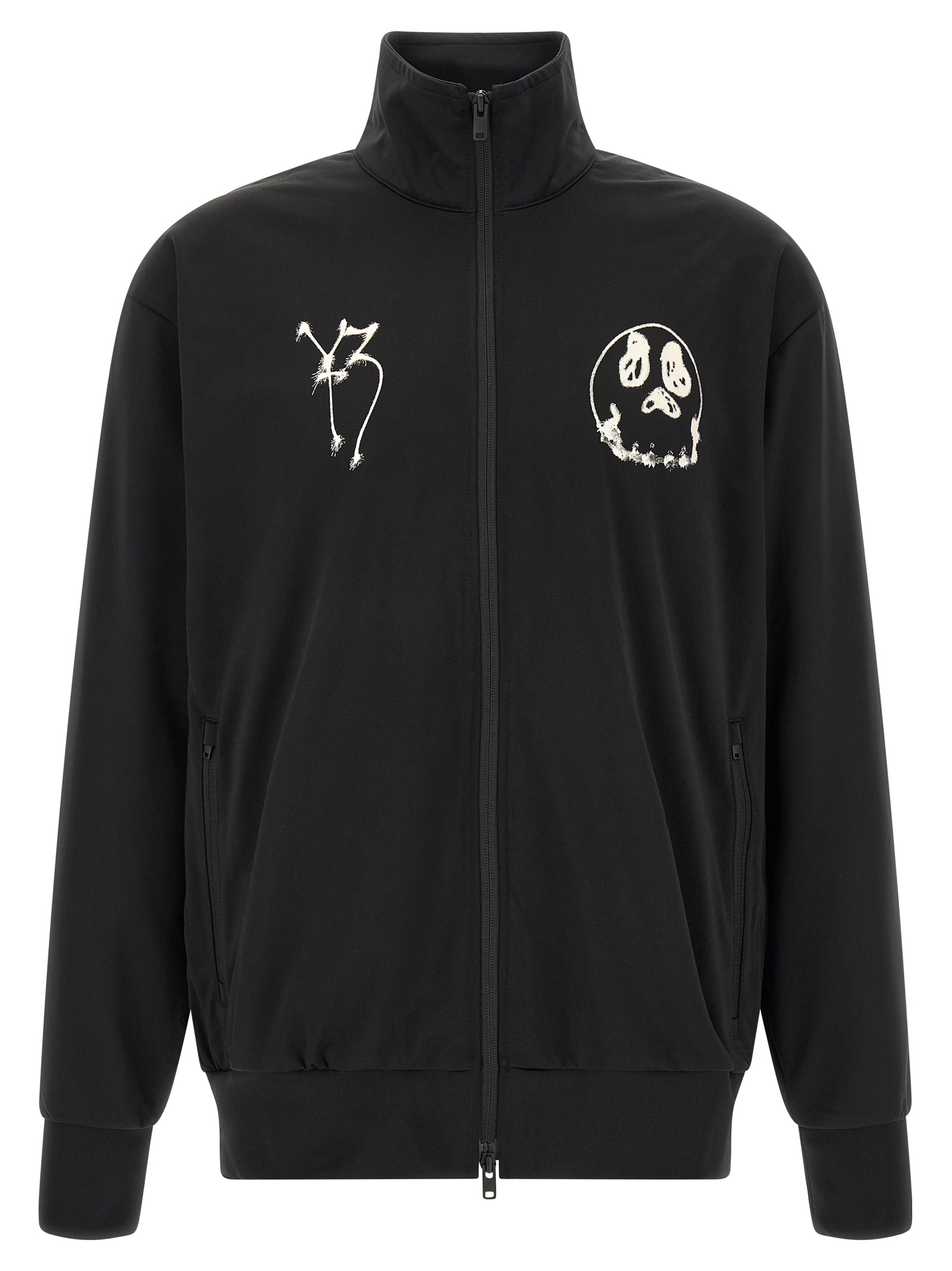 Y-3 'Track Top Gfx Nyln ' Printed Zip Sweats