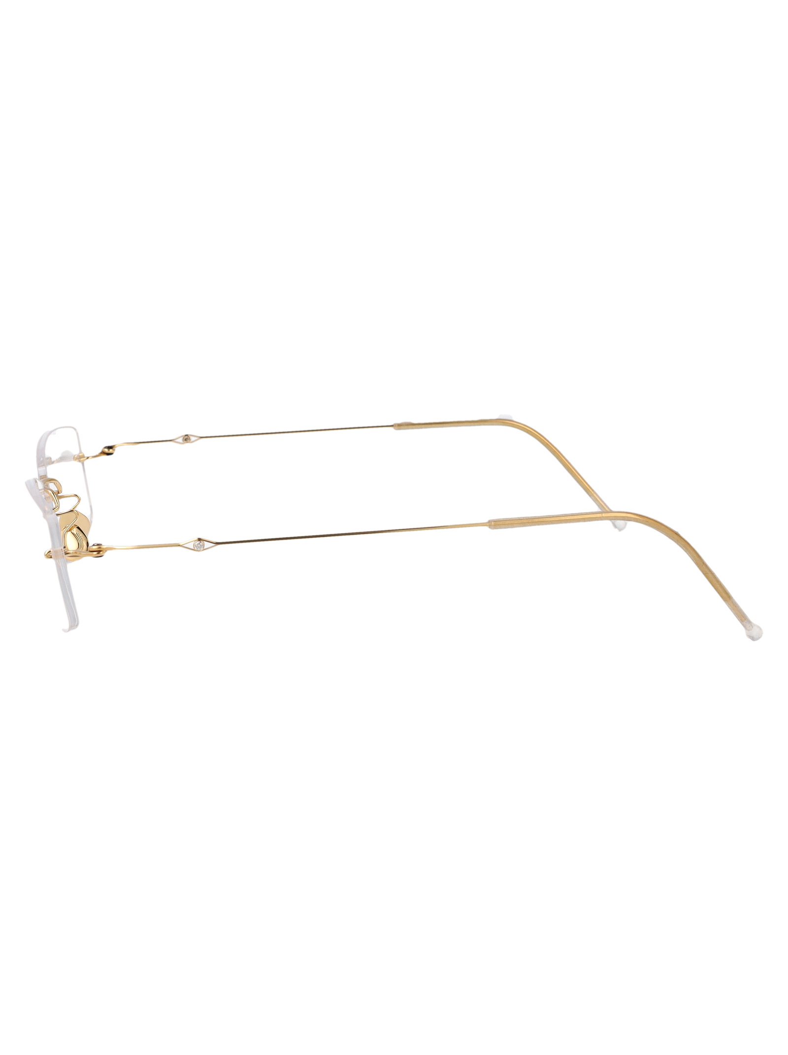 Lindberg Yellow Gold Diamond Titanium Glasses