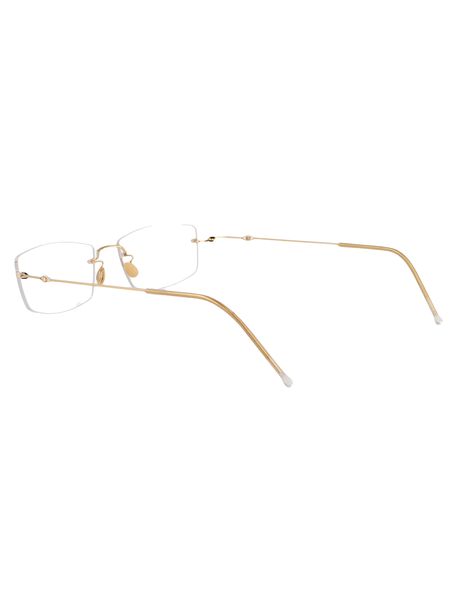 Lindberg Yellow Gold Diamond Titanium Glasses