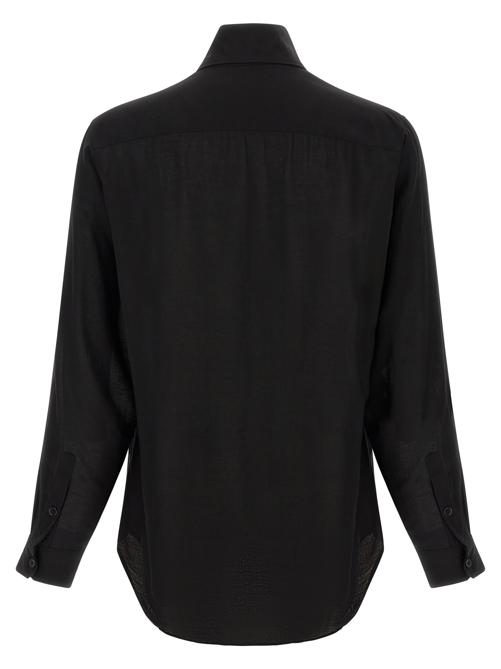 Yohji Yamamoto Stole Collar Shirt