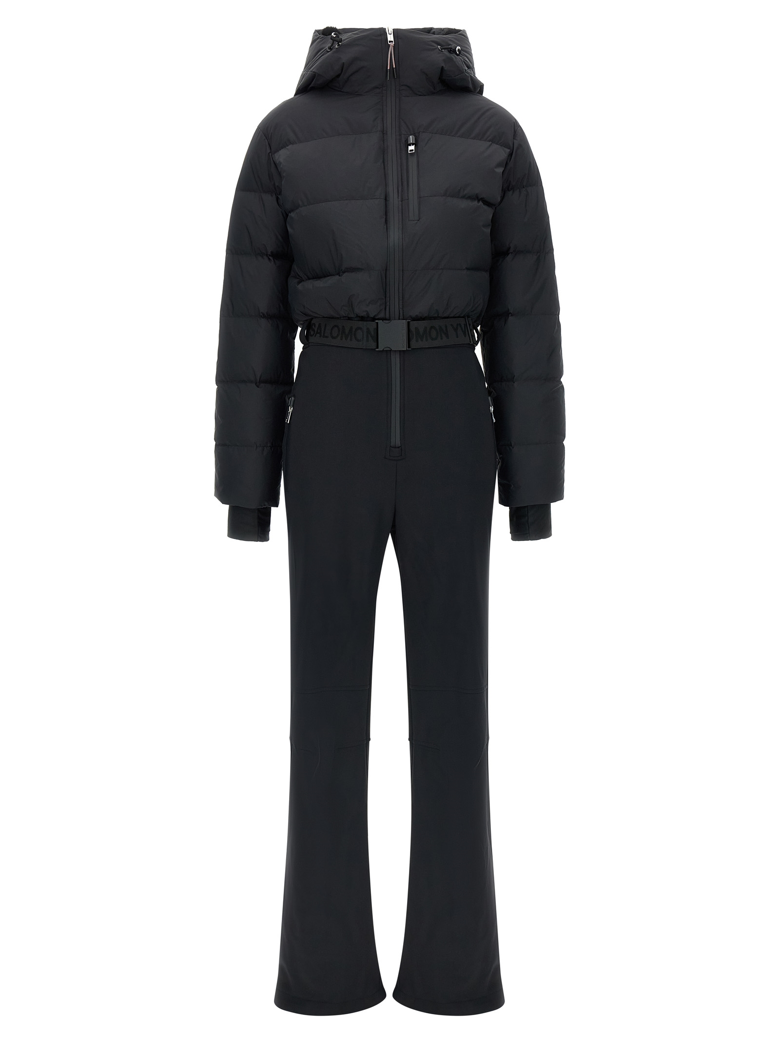 Yves Salomon Ski Suit Hood Lined