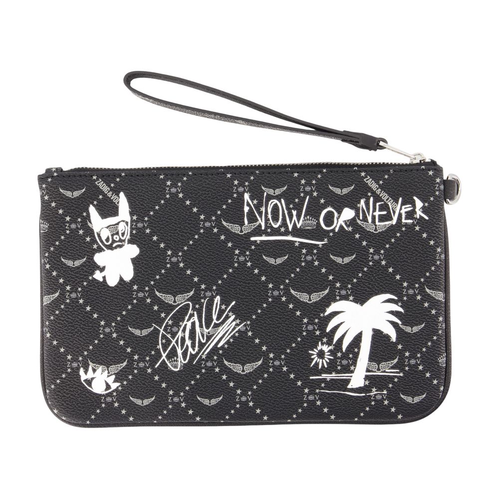 ZadigVoltaire Zadig&Voltaire Z Monogram Arty Tag Pouch