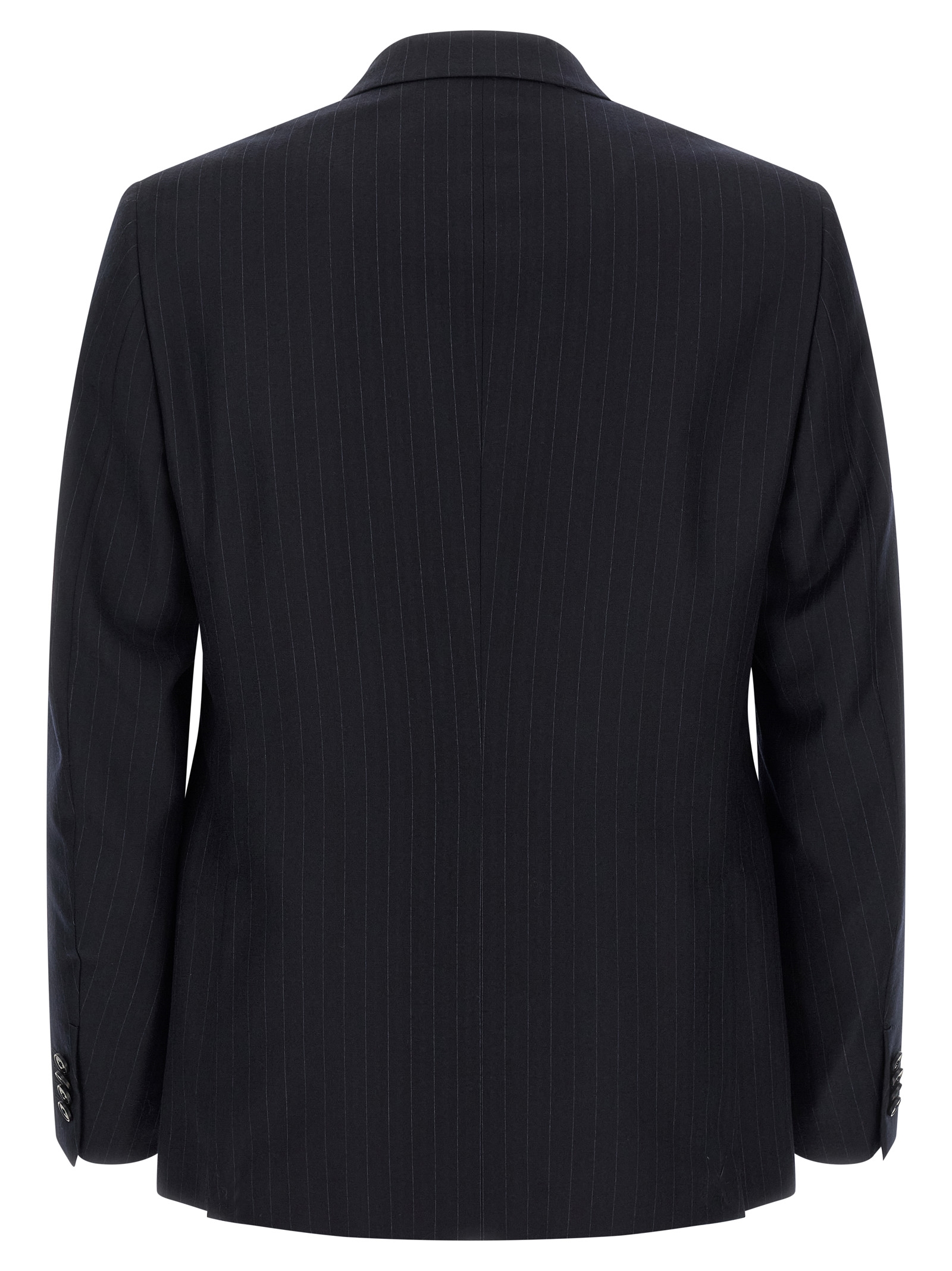 Zegna Pinstriped Flannel Dress