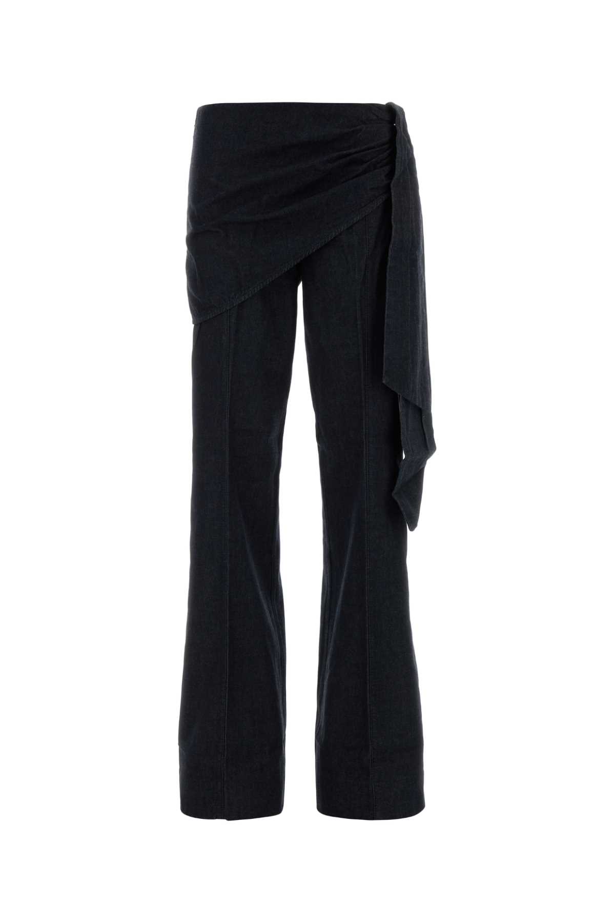 Zimmermann Valiant Draped Flare Jean
