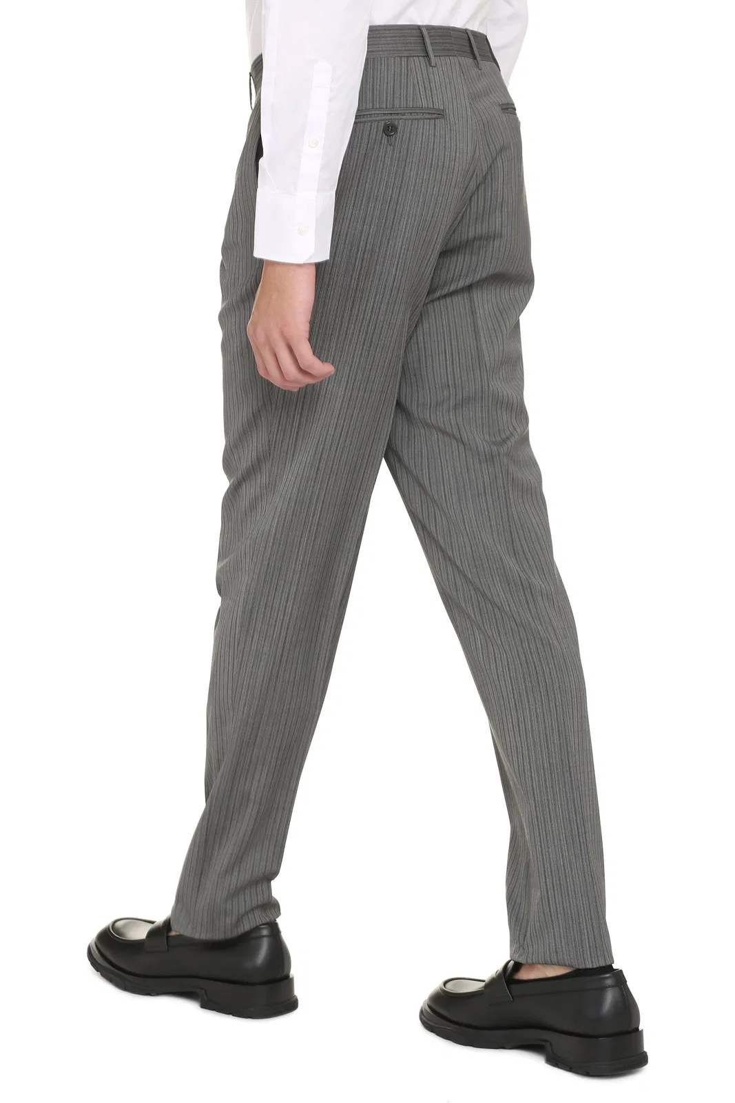 Canali Tailored Wool Trousers