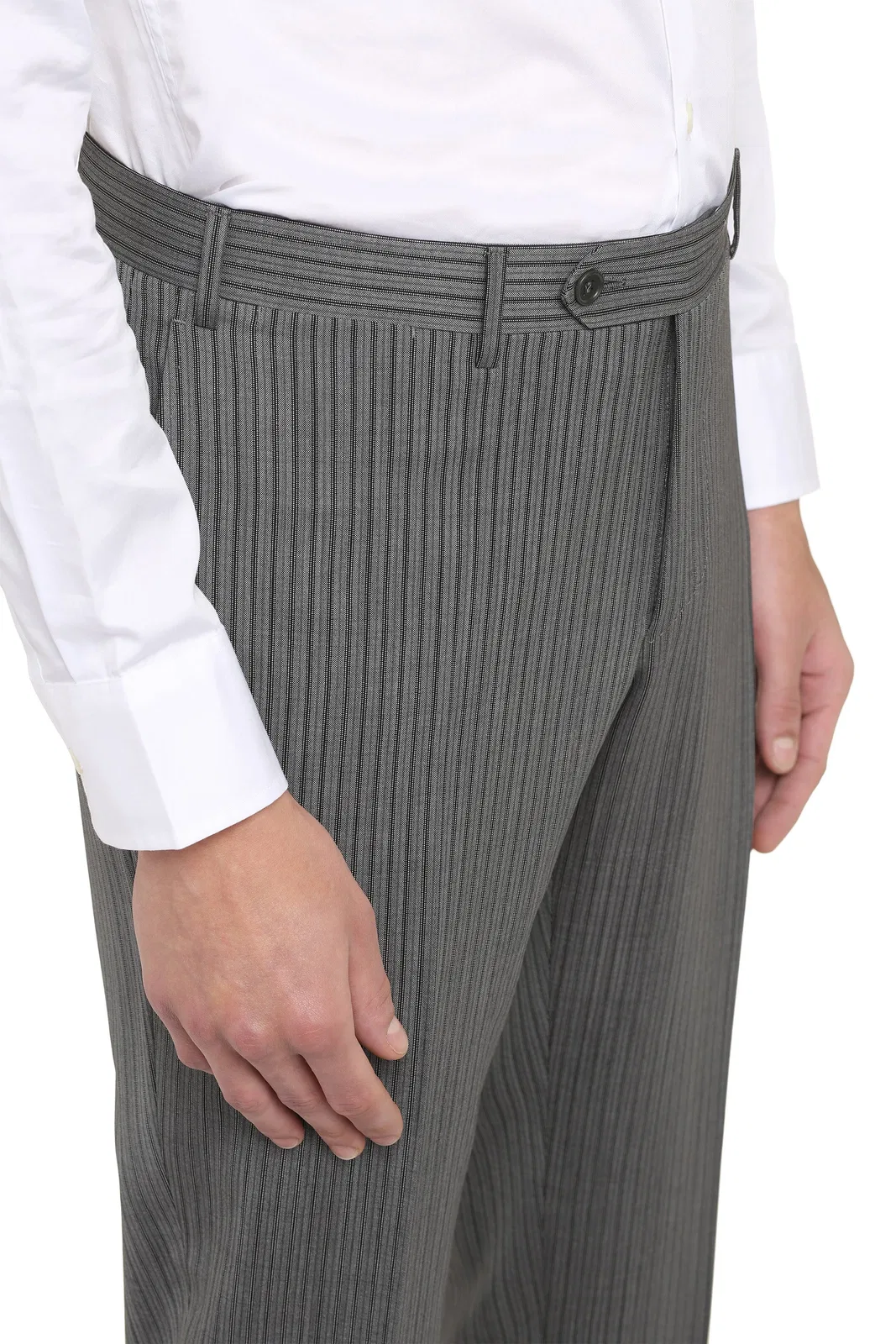 Canali Tailored Wool Trousers