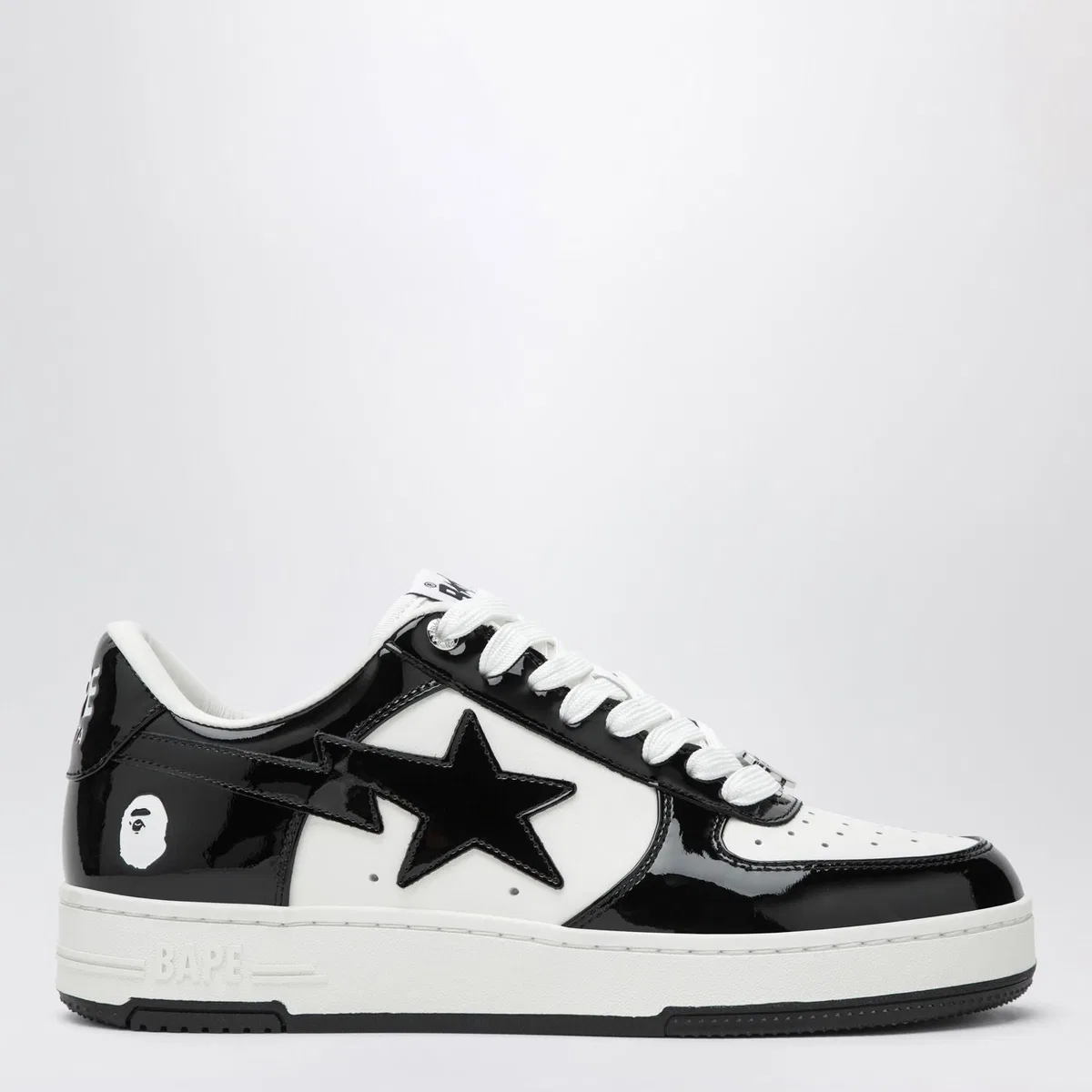 BAPE White/Black Sta #1 Sneakers