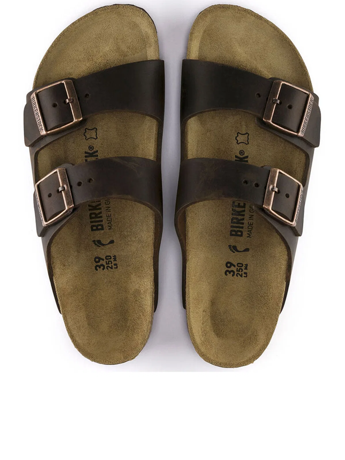 Birkenstock Arizona Brown Leather Sandals
