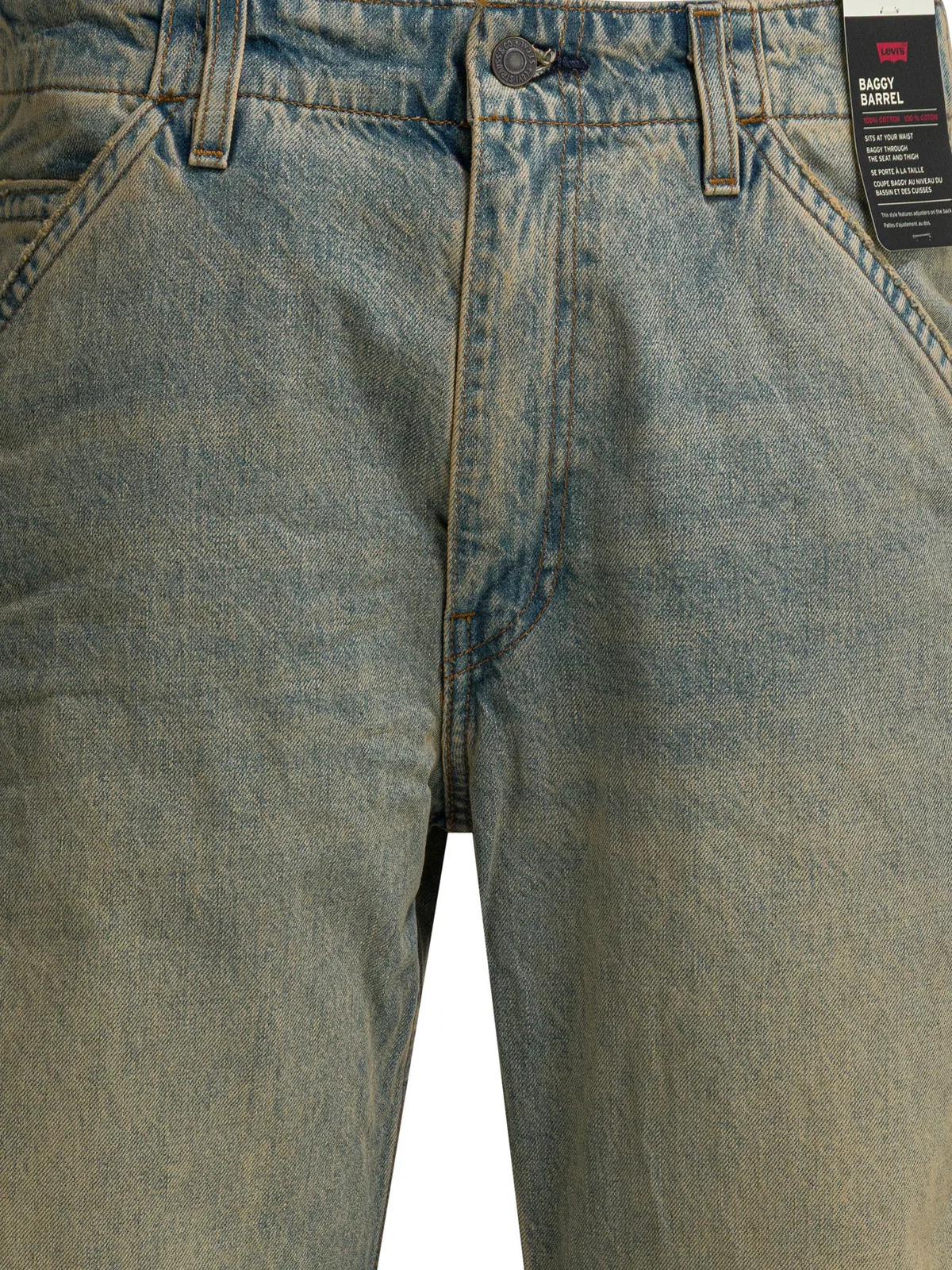 Levi's "Baggy Barrel" Wide Leg Jeans