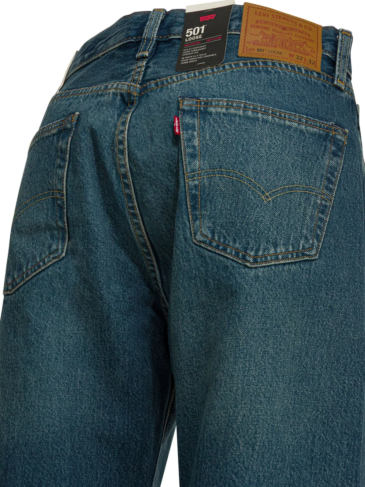 Levi's Blue Cotton Jeans