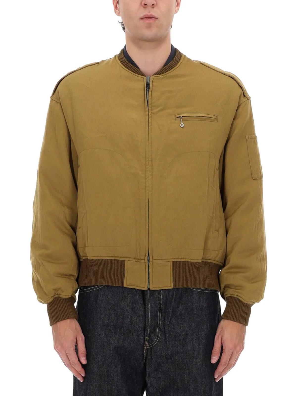 Visvim Brown Wool-Linen Sports Jacket