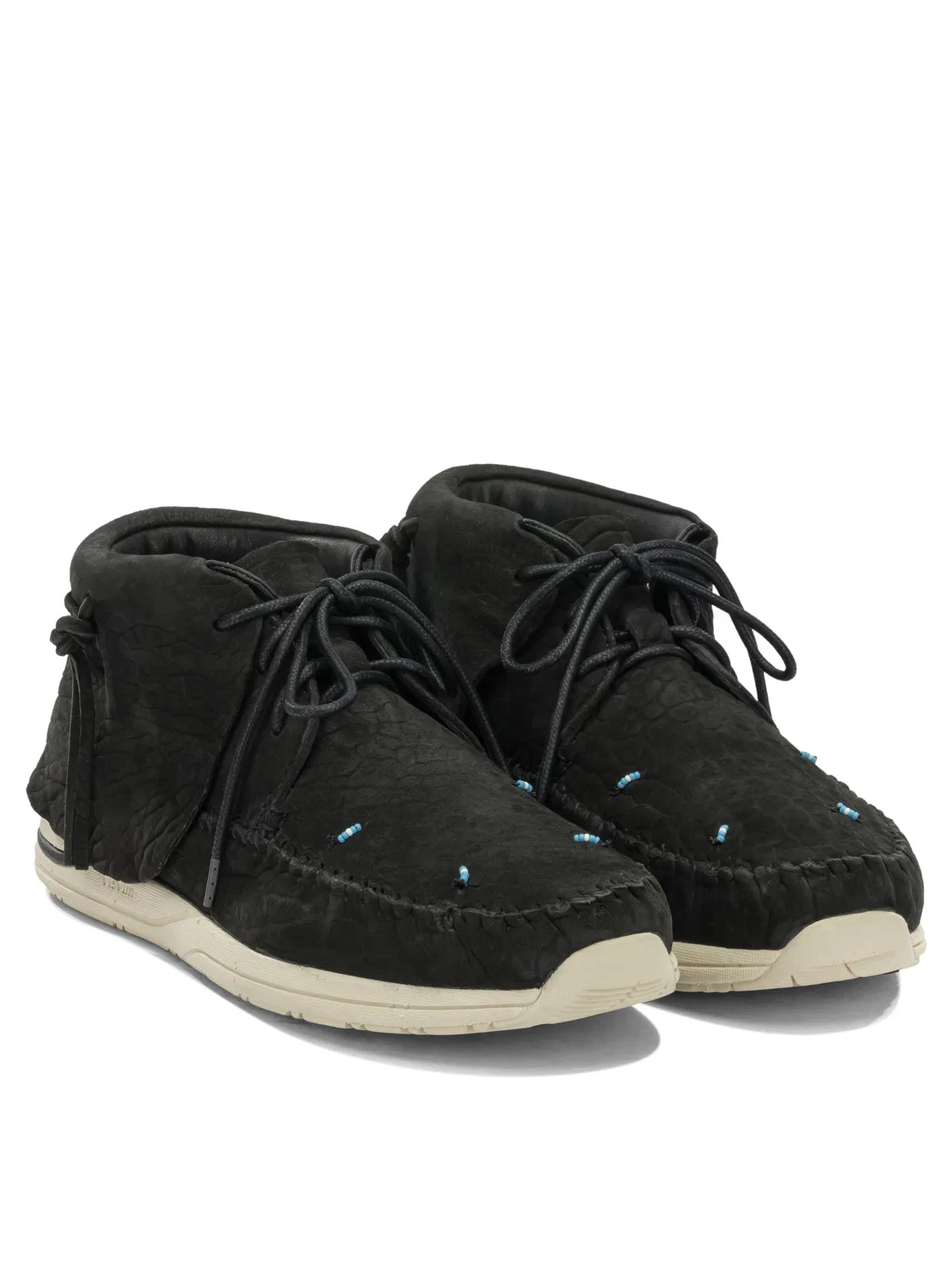 Visvim "Lhamo Folk" Lace-Up Boots.