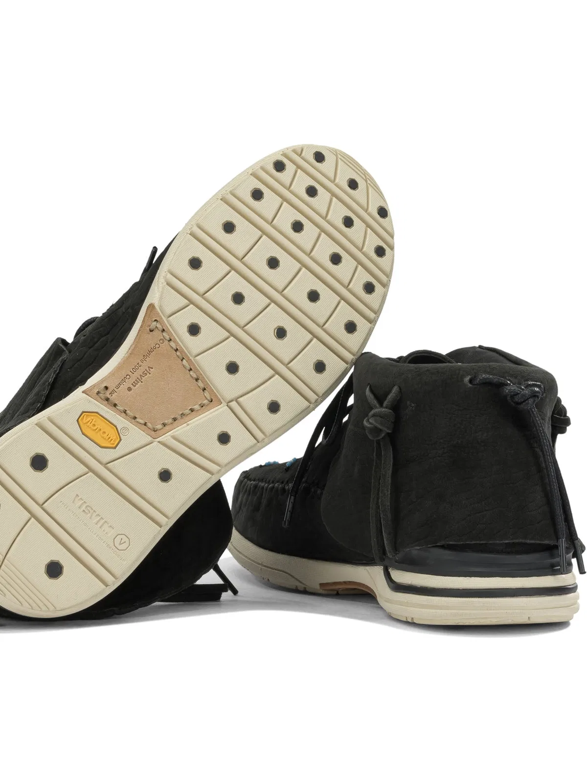 Visvim "Lhamo Folk" Lace-Up Boots.