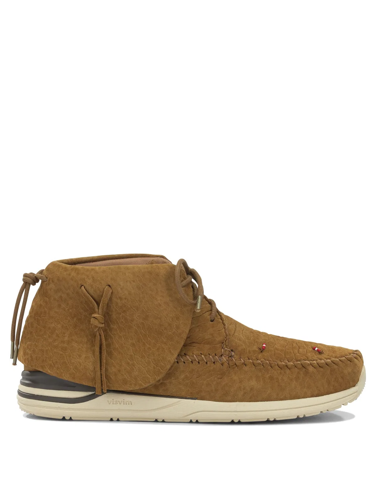 Visvim "Lhamo Folk" Lace-Up Boots.