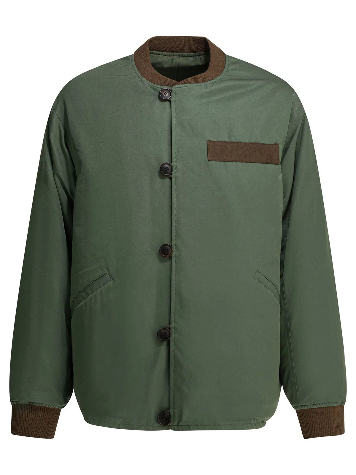 Visvim Green Wool Silk Jacket