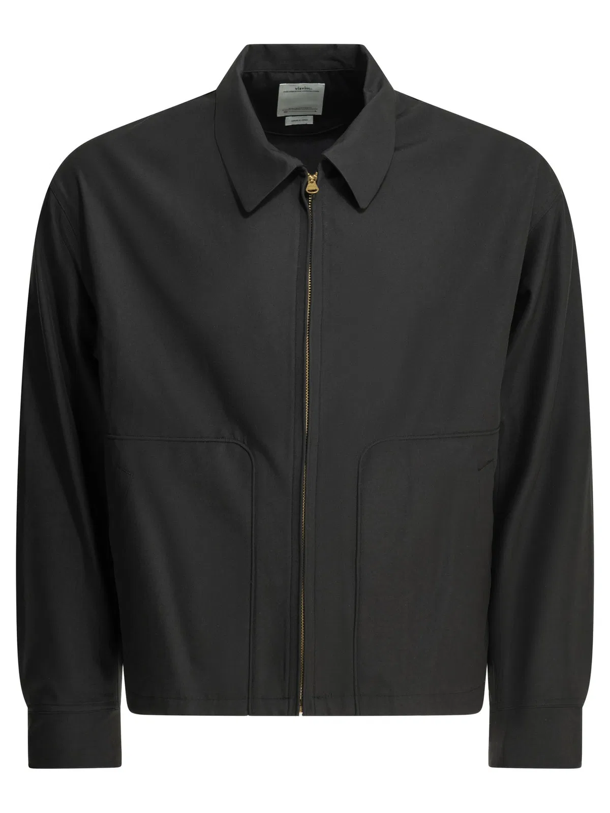 Visvim Somer Swing Black Silk Wool Overshirt Ja