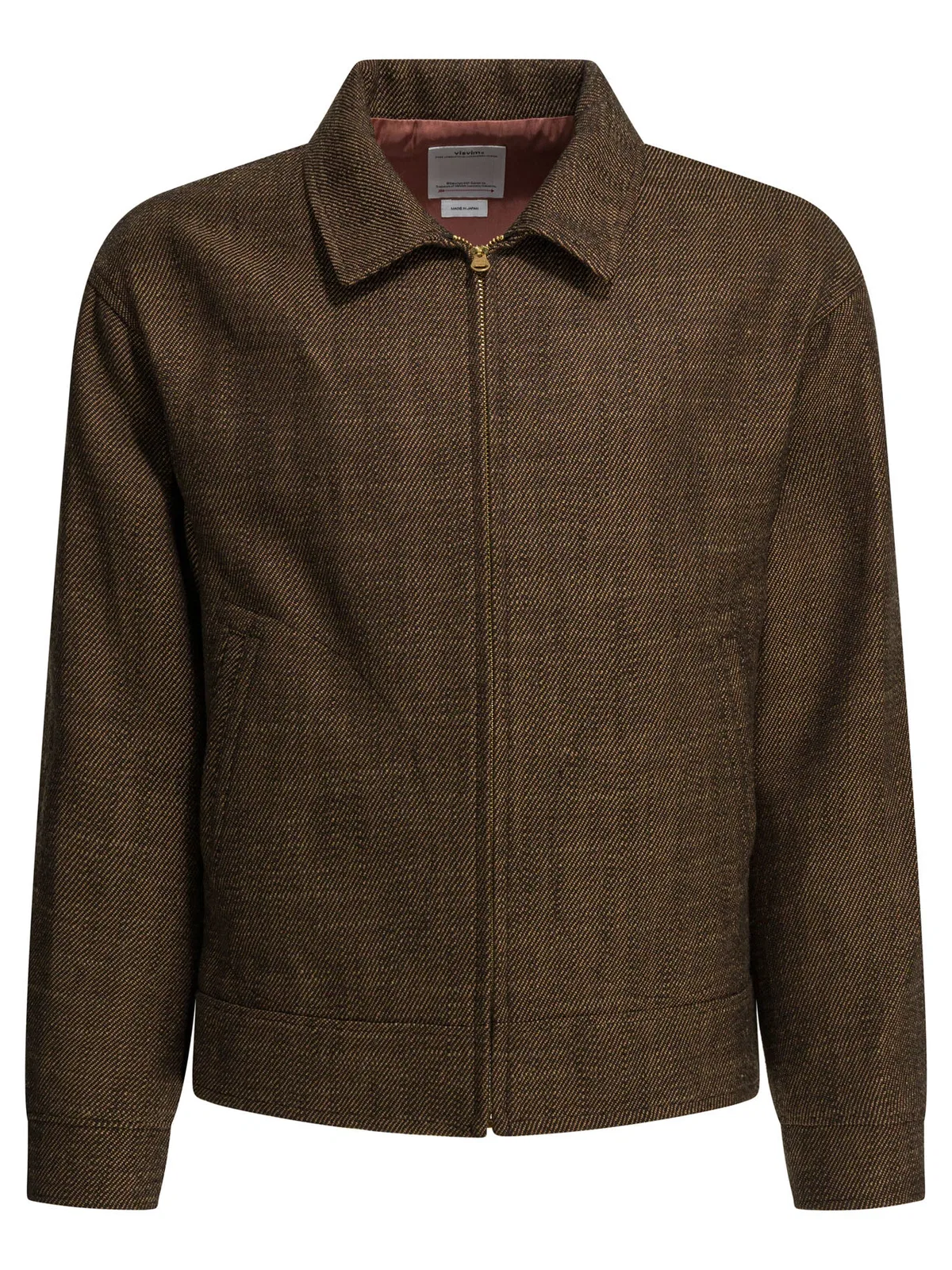 Visvim Brown Linen Wool Jacket