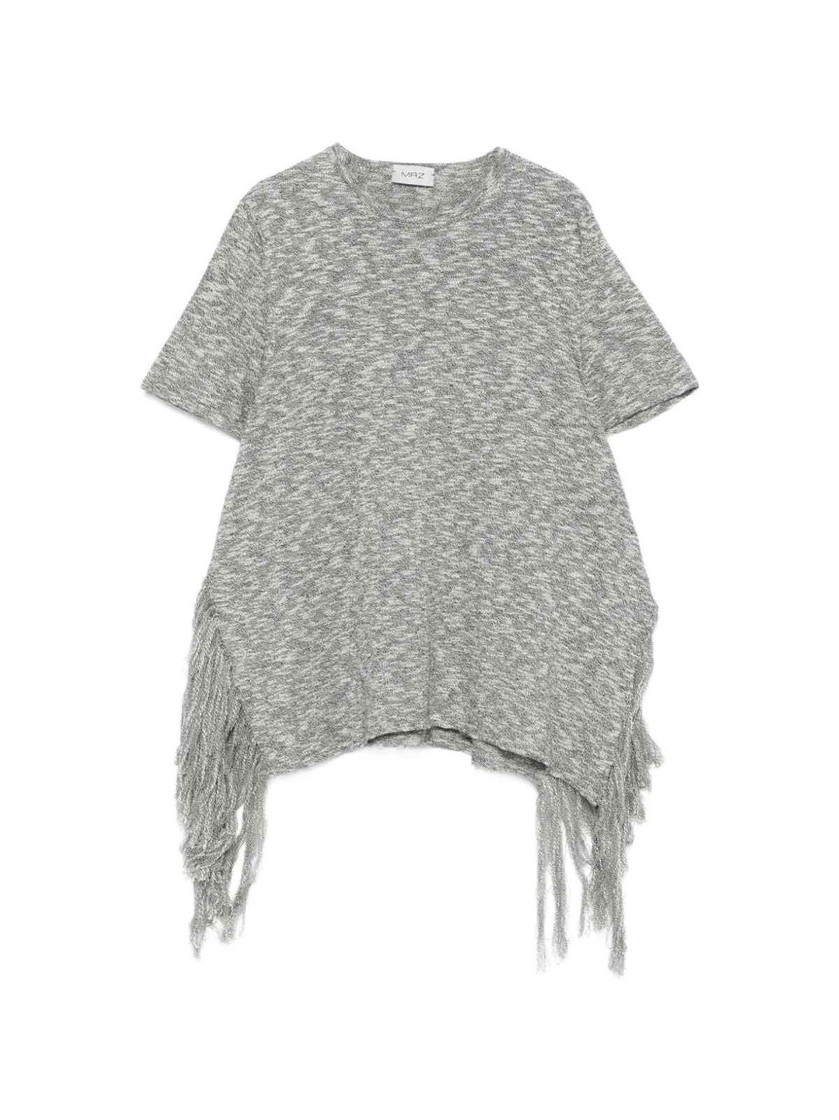 MRZ Cotton Fringed T-Shirt