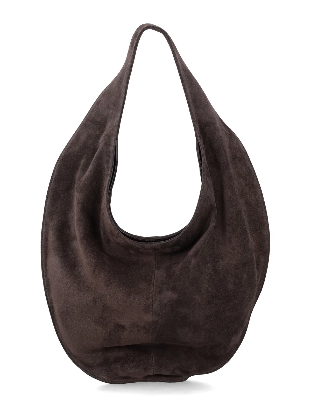 Maeden Suede Leather Cocoa Market Tote
