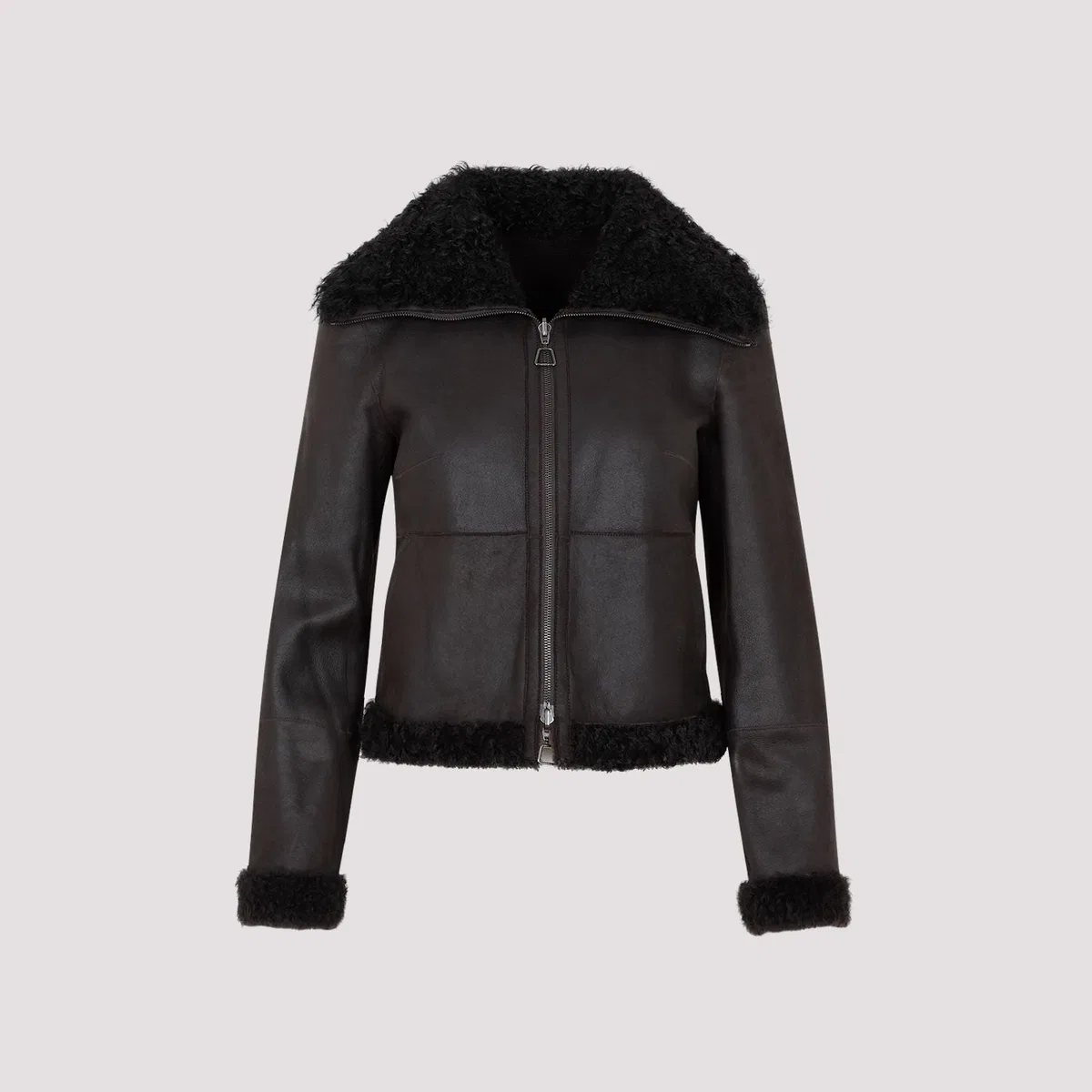 Akris Lamb Leather Jacket