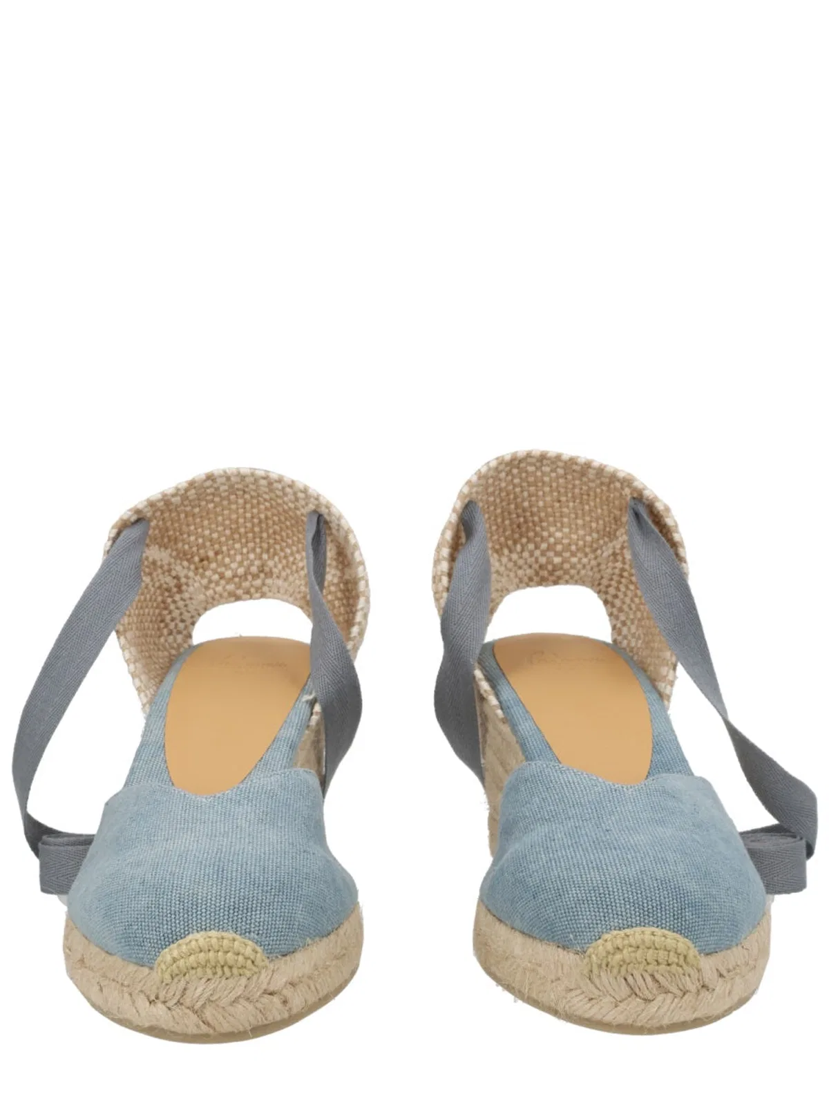 Castaner Castañer Baby Blue Cotton Heels