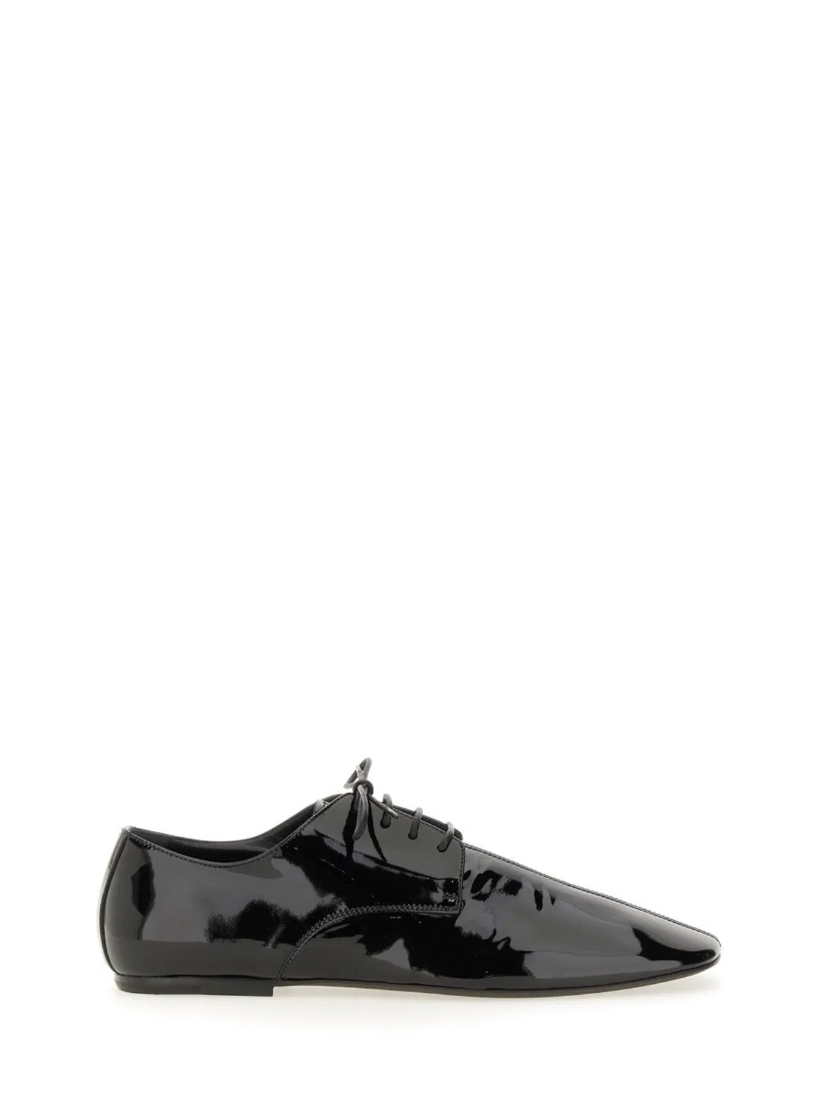 Dries Van Noten Shiny Leather Laceup Shoe