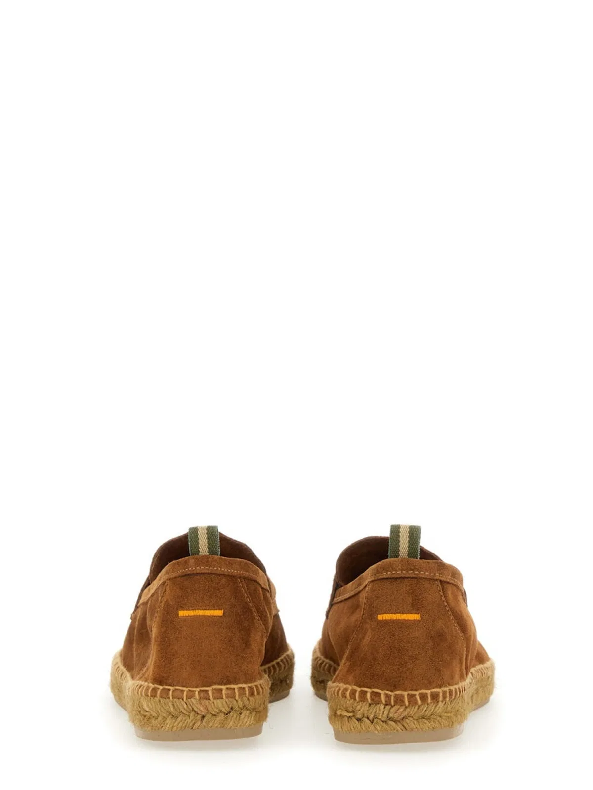 Castaner Castañer Brown Bovine Leather Flat