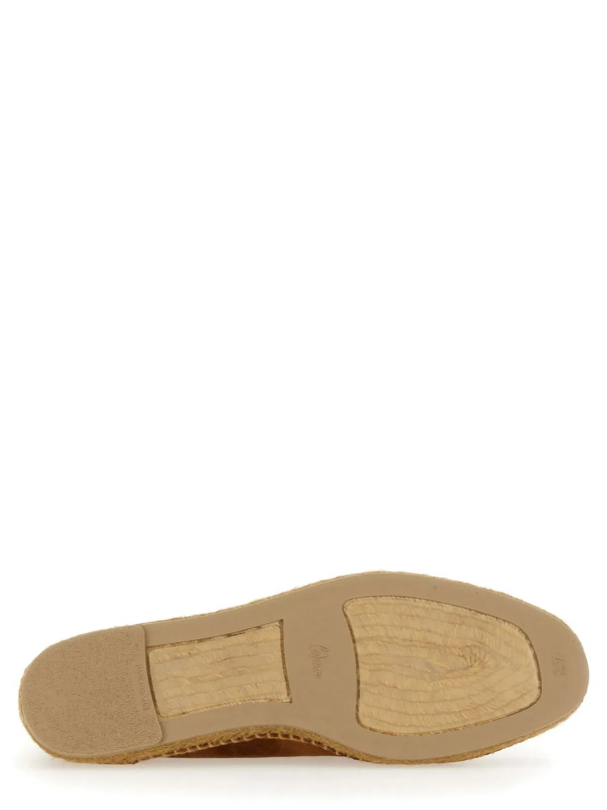 Castaner Castañer Brown Bovine Leather Flat