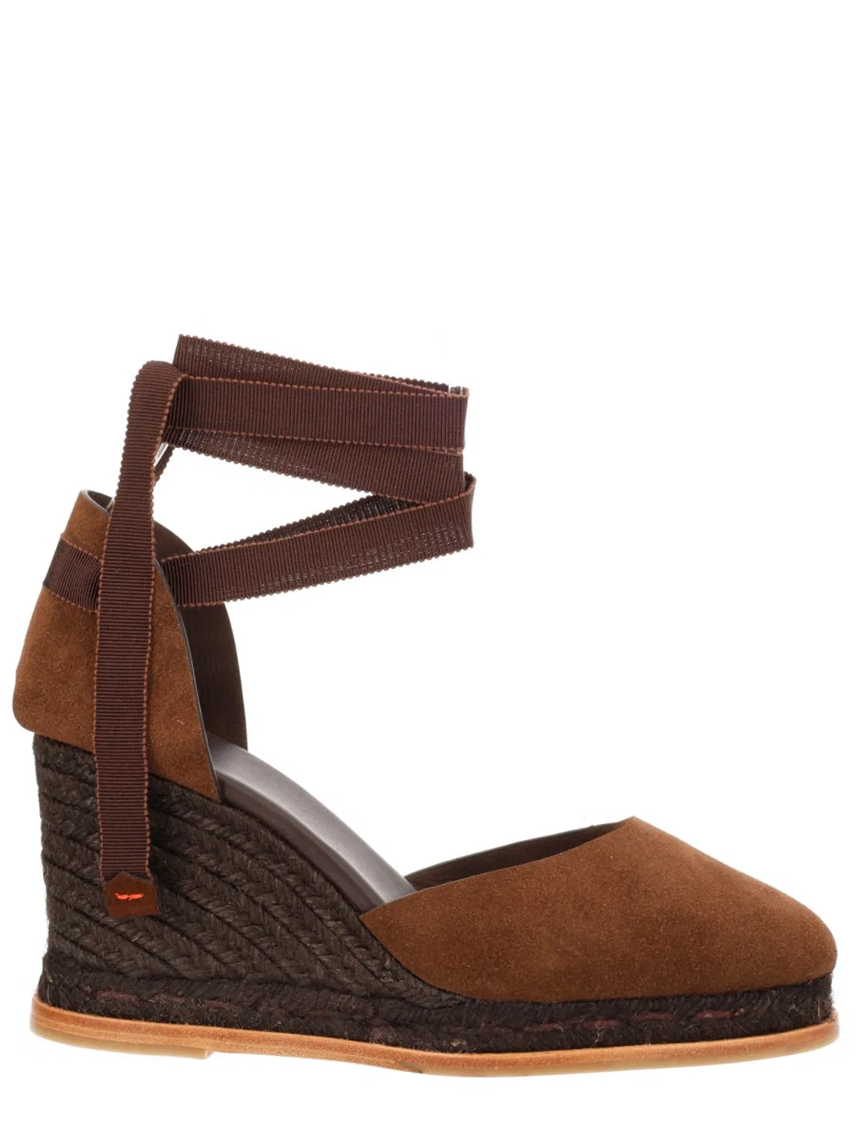 Castaner Castañer Brown Bovine Leather Heels