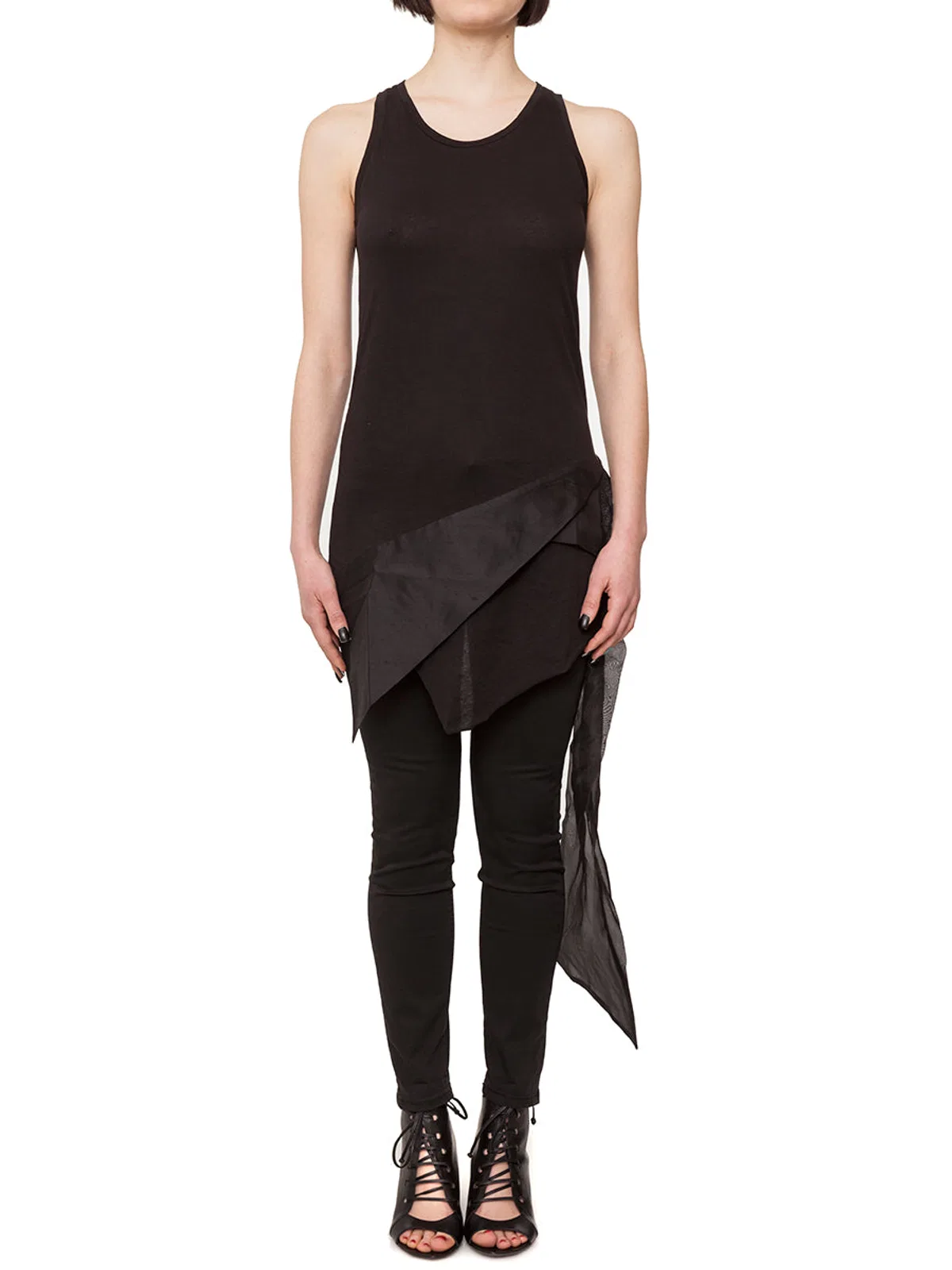 Jessica Trosman Cotton And Silk Tank Top