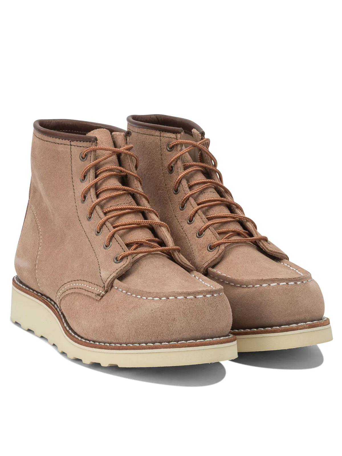 Red Wing Shoes "6'' Moc Toe 3319 Dusty Rose Abile