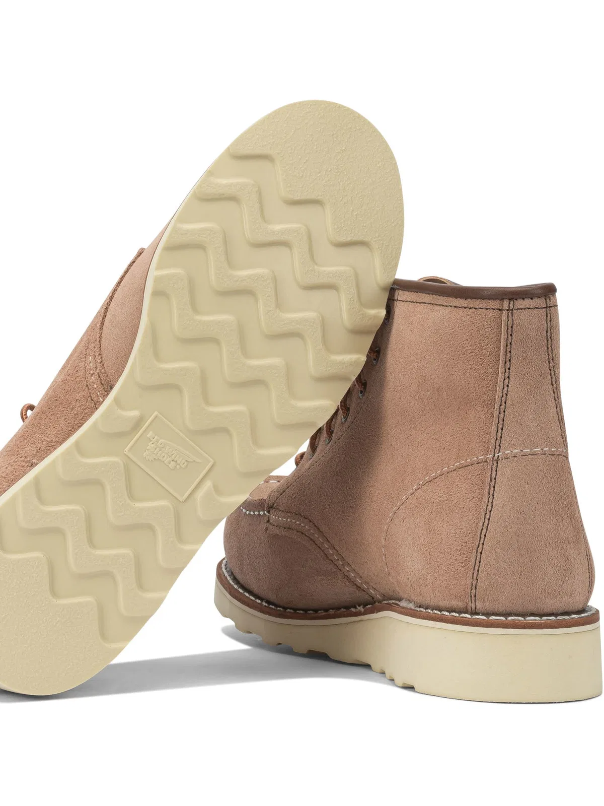 Red Wing Shoes "6'' Moc Toe 3319 Dusty Rose Abile